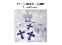 Stickdatei - FSL Kreuz in 2 Varianten